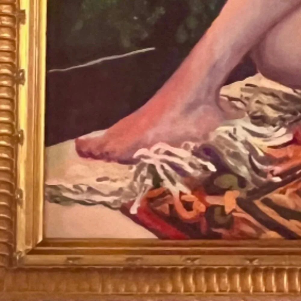 ORIGINAL PAINTING - Rachel Van Wylen Oil Painting - Gold Framed - Picture 3 of 6